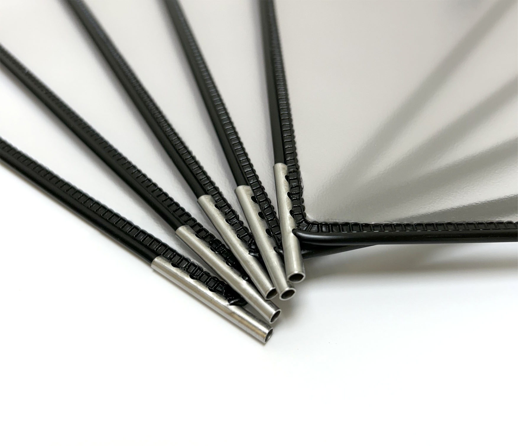 Sichttafelsystem Tarifold Sterifold 414507, A4 Wandhalter, schwarz, inkl. 10 Sichttafeln