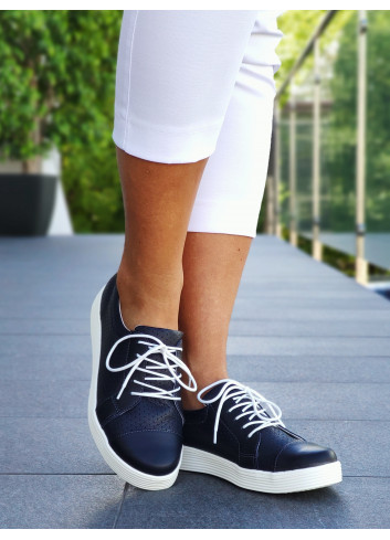 116 Med-Sneaker Damenhalbschuh navy