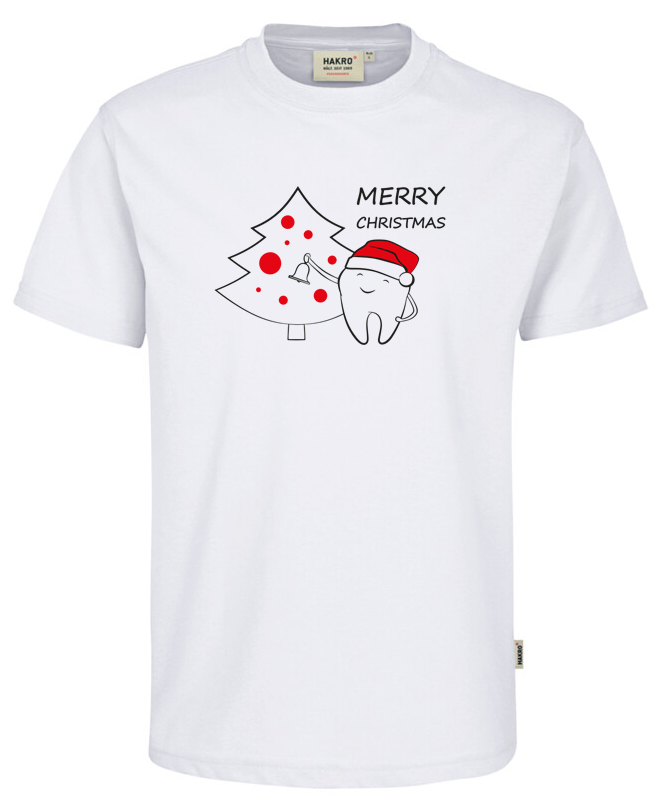 Weihnachts-Print-Shirt Motiv 1