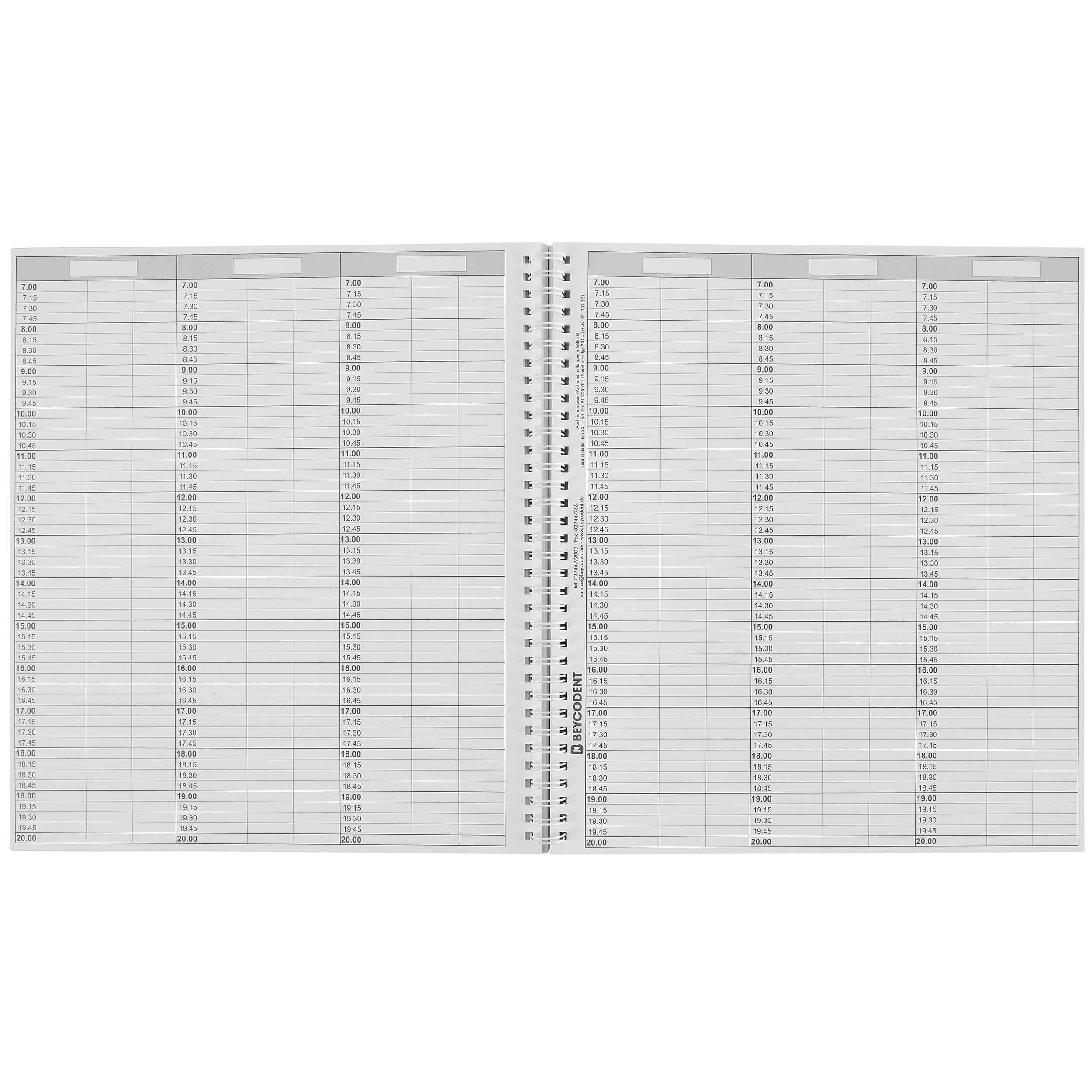 Terminplaner Spiralbuch Classic-Format