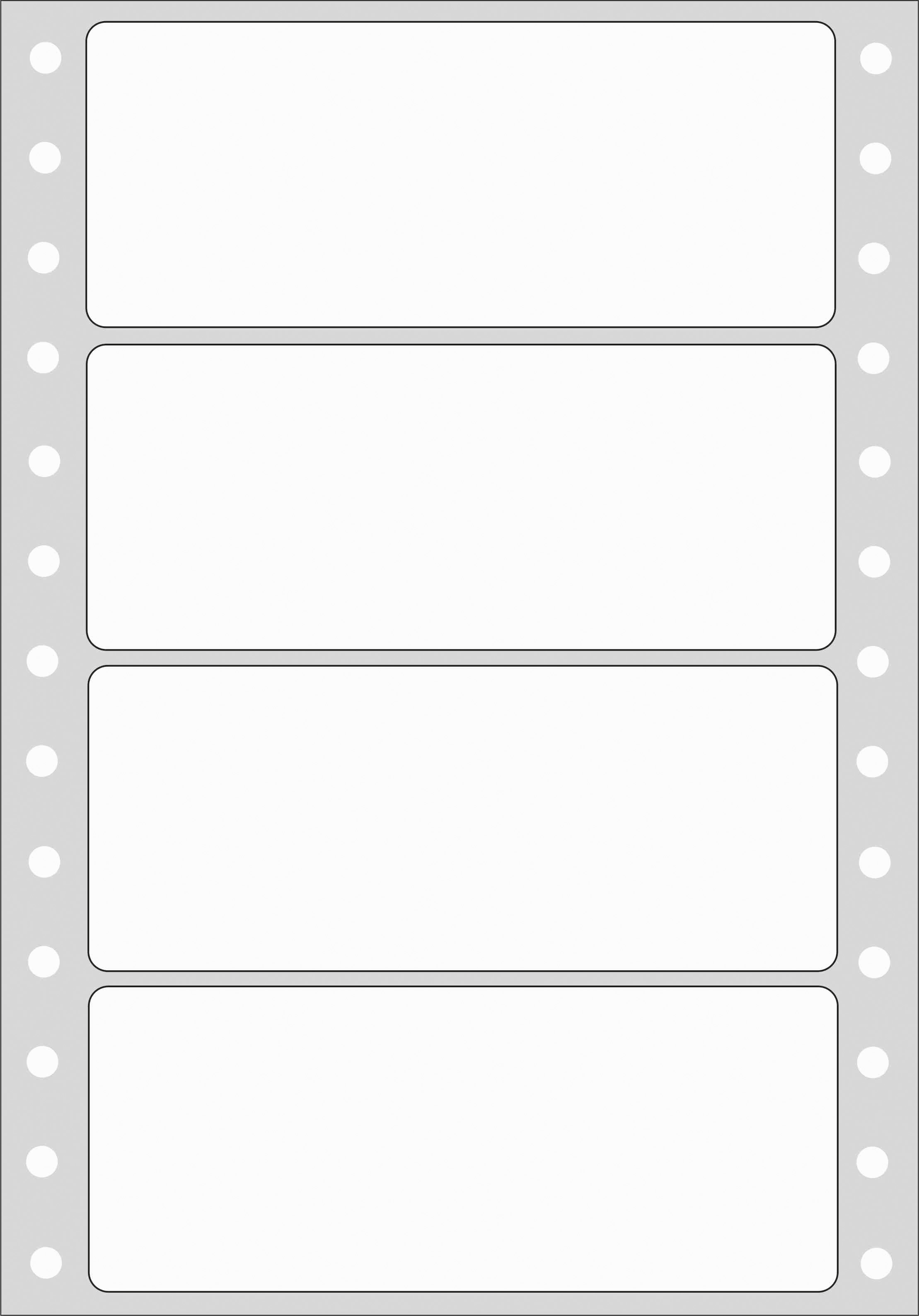 Adressetiketten endlos, weiß Format: 88,9 x 35,7 mm