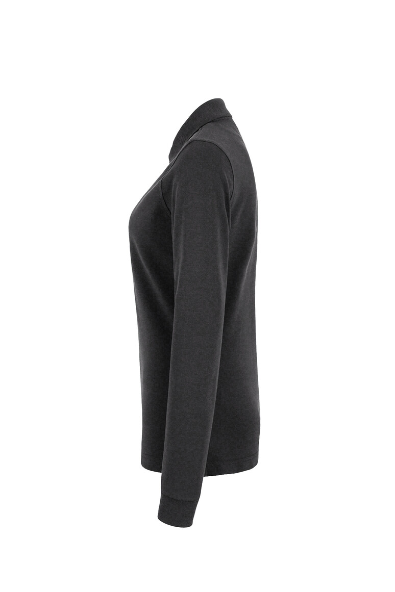 Modell 6215 HAKRO Damen Longsleeve-Poloshirt Mikralinar®