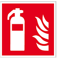 Etikett Brandschutz Feuerlöscher