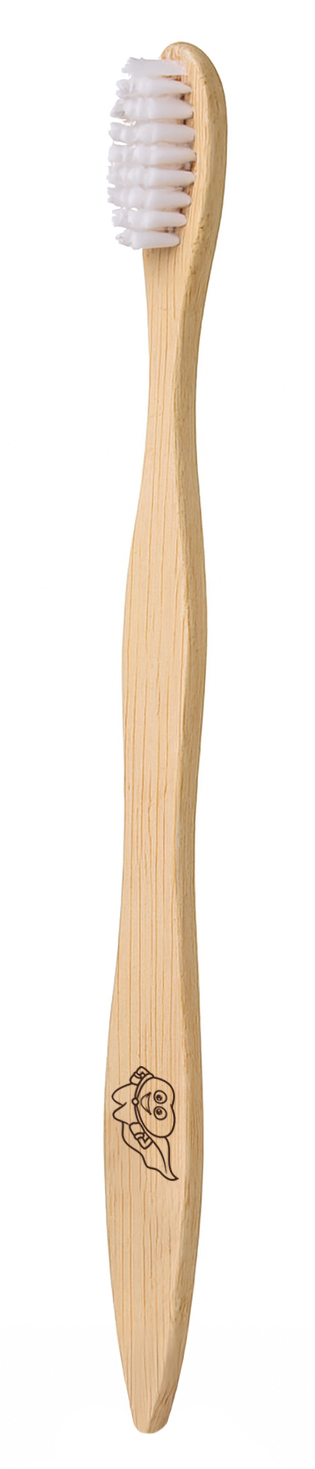 Bambuszahnbürste mit Logo