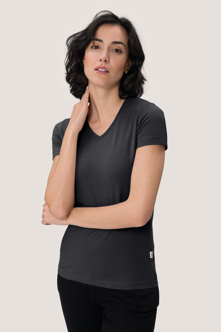 Modell 6181 HAKRO Damen V-Shirt