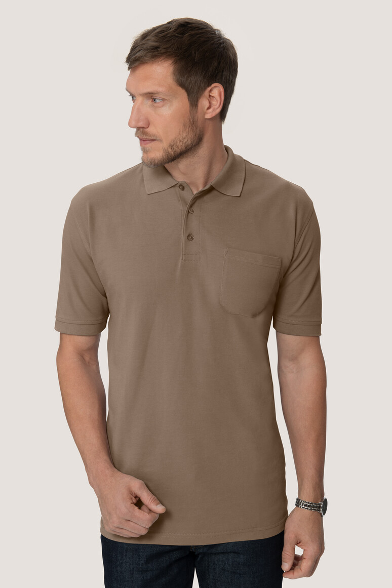 Modell 6812, HAKRO Poloshirt Workwear Premium + Brusttasche