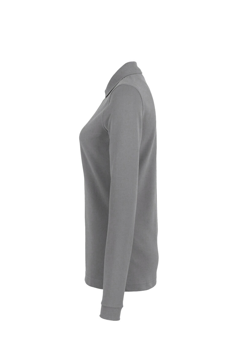 Modell 6215 HAKRO Damen Longsleeve-Poloshirt Mikralinar®
