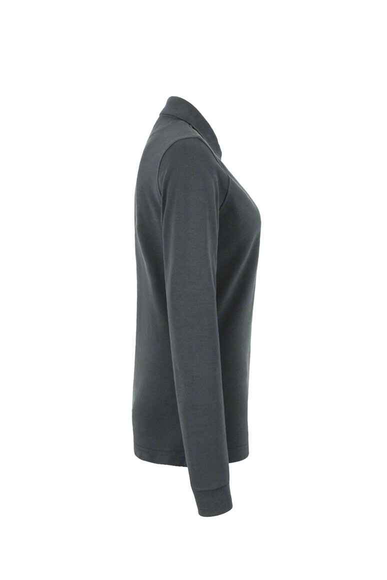 Modell 6215 HAKRO Damen Longsleeve-Poloshirt Mikralinar®