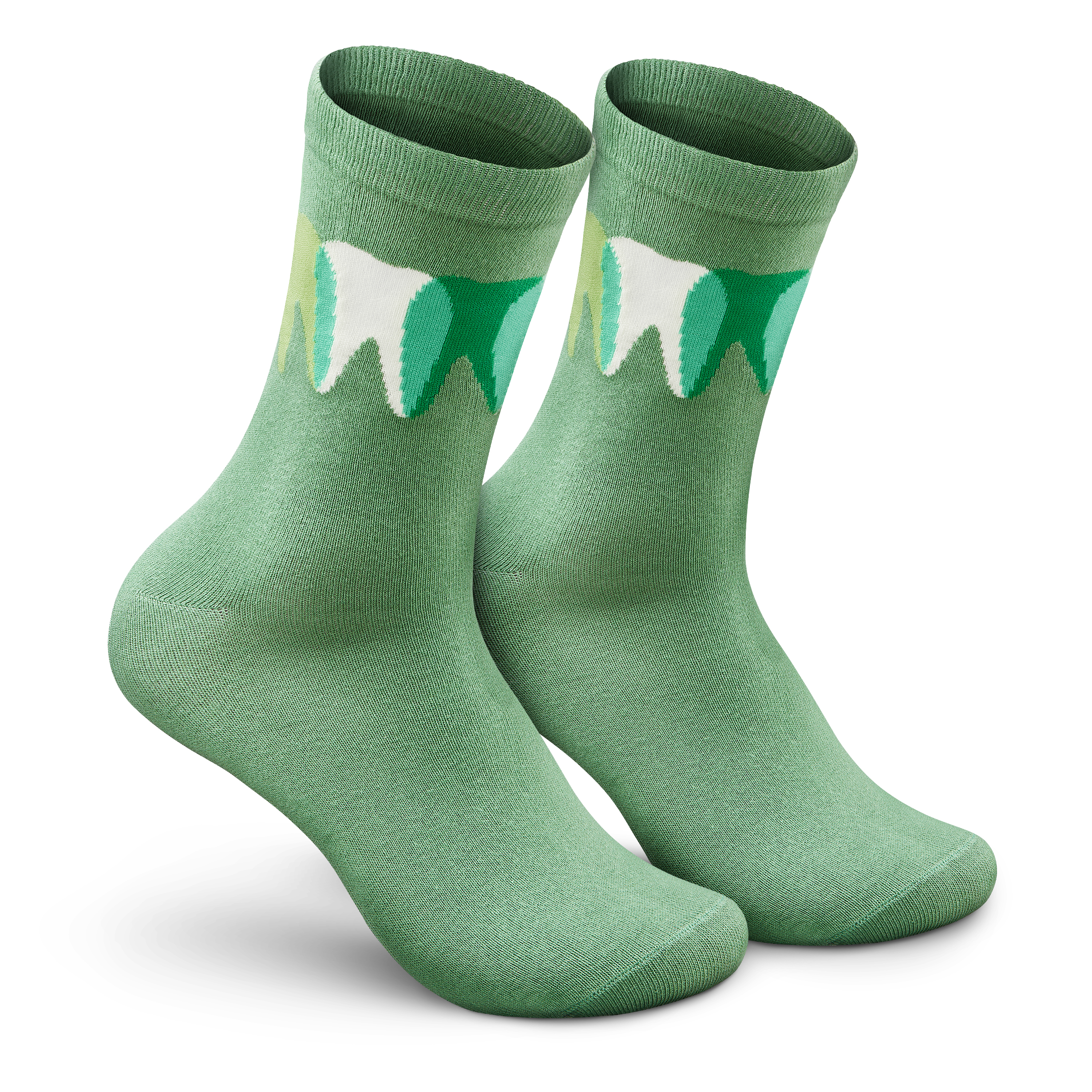 BEYCO-SOCKS GREEN-DENT