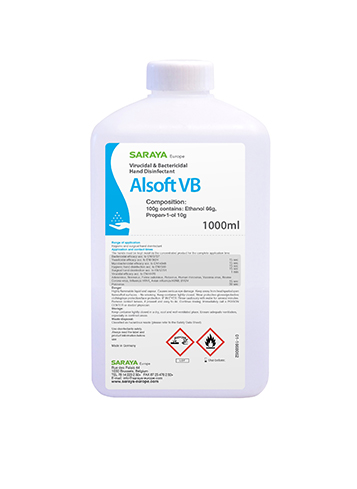 Hände-Desinfektion Alsoft VB, 1l