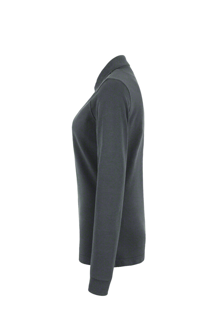 Modell 6215 HAKRO Damen Longsleeve-Poloshirt Mikralinar®