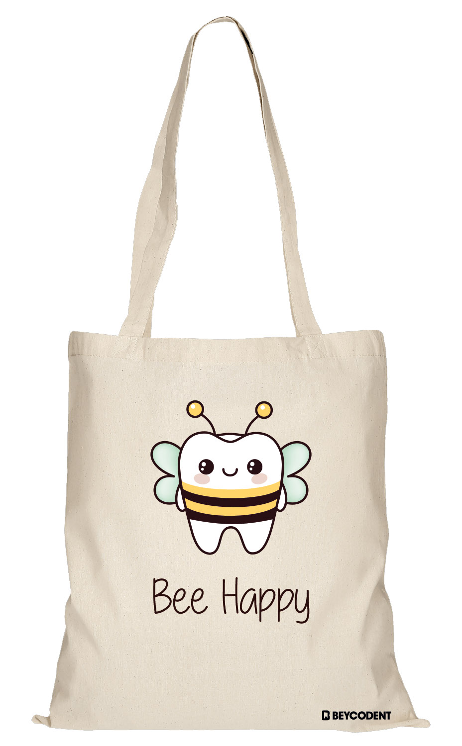 Baumwolltasche Bee Happy