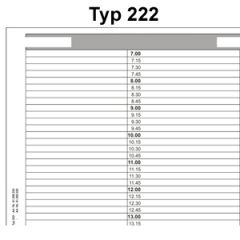 Terminblätter A3-Format für Ringbuch