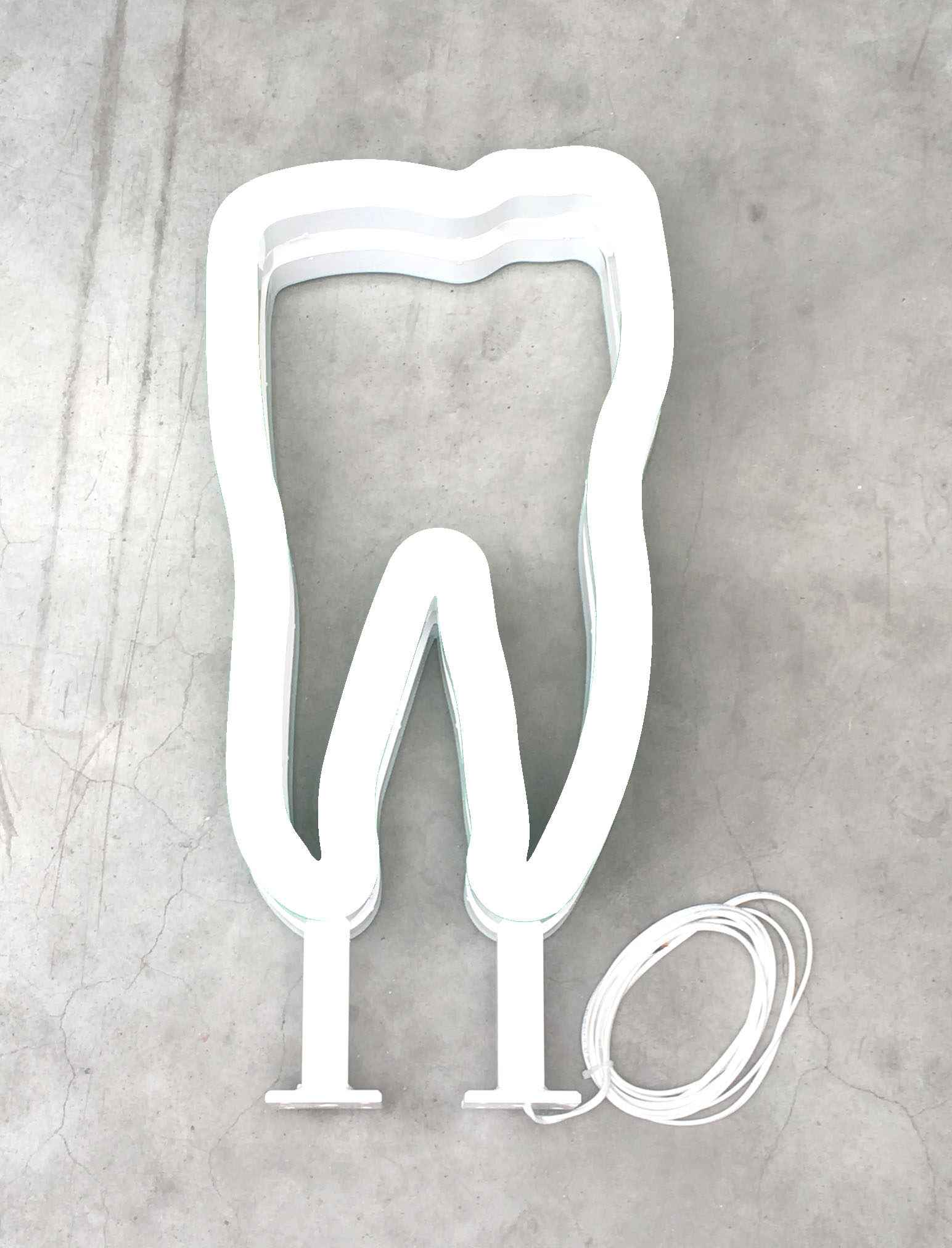 LED-Leuchtzahn Outdoor Standfuß