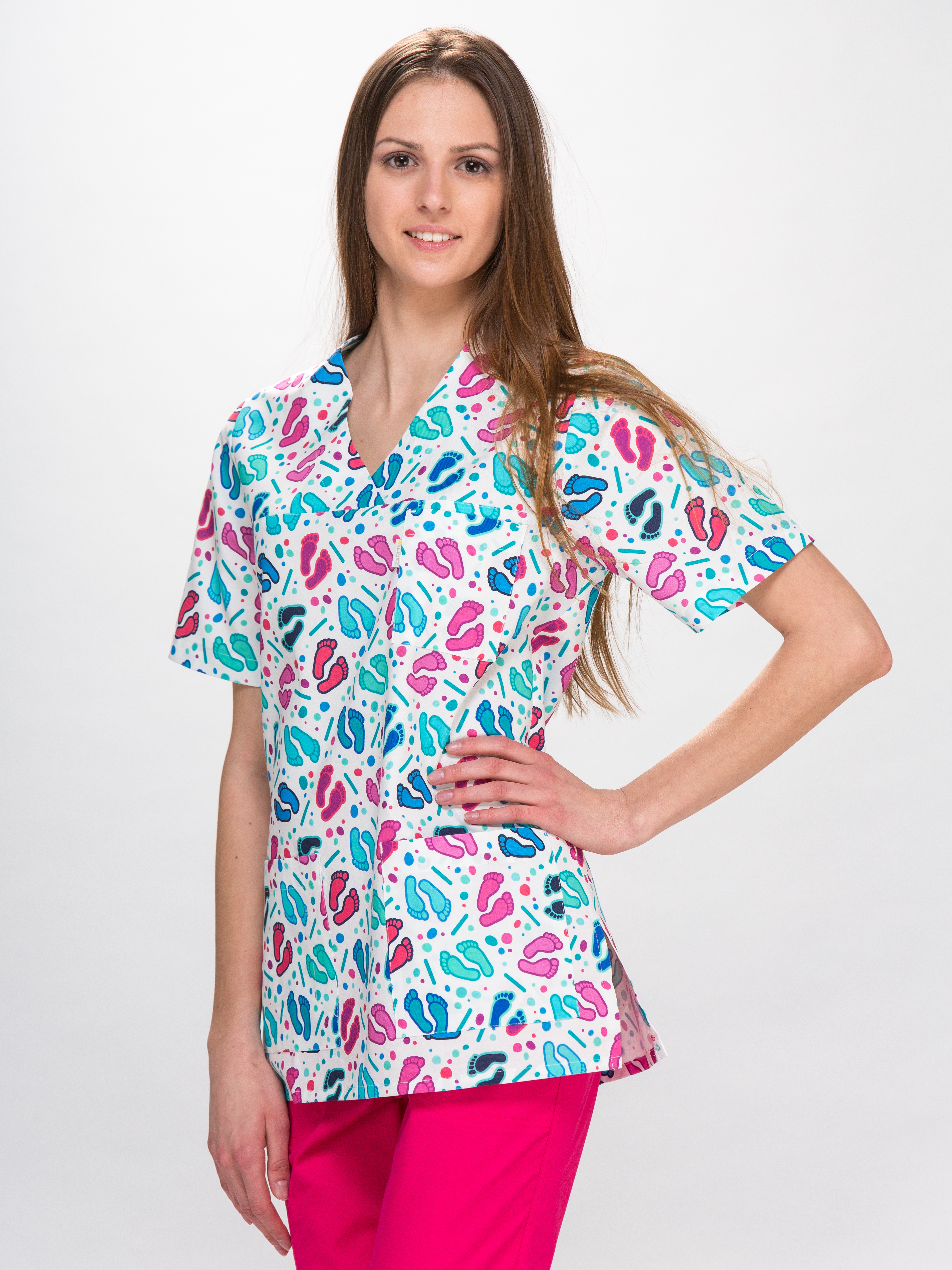 Modell 7604 Damenkasack Kittel 