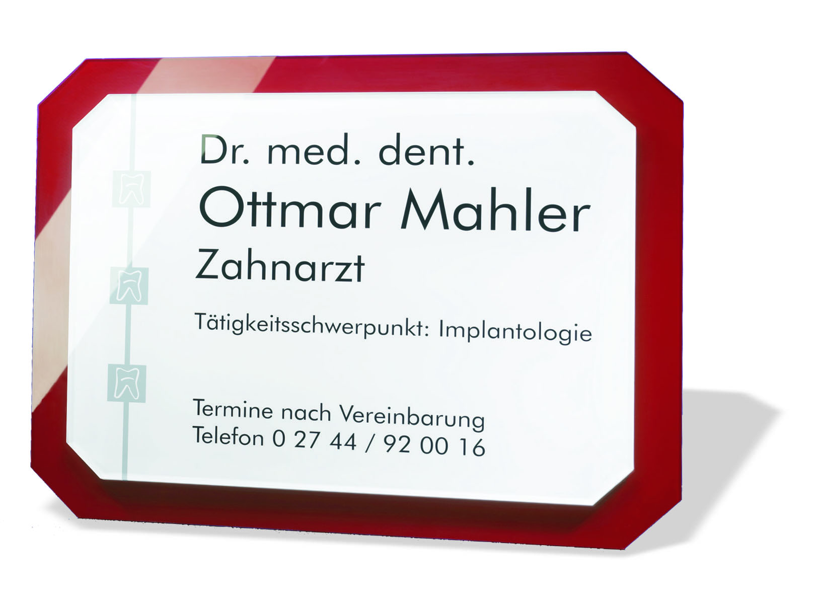 Praxisschild TYP JENA
