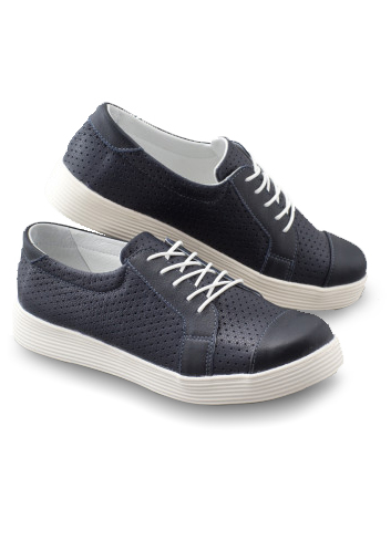 116 Med-Sneaker Damenhalbschuh navy