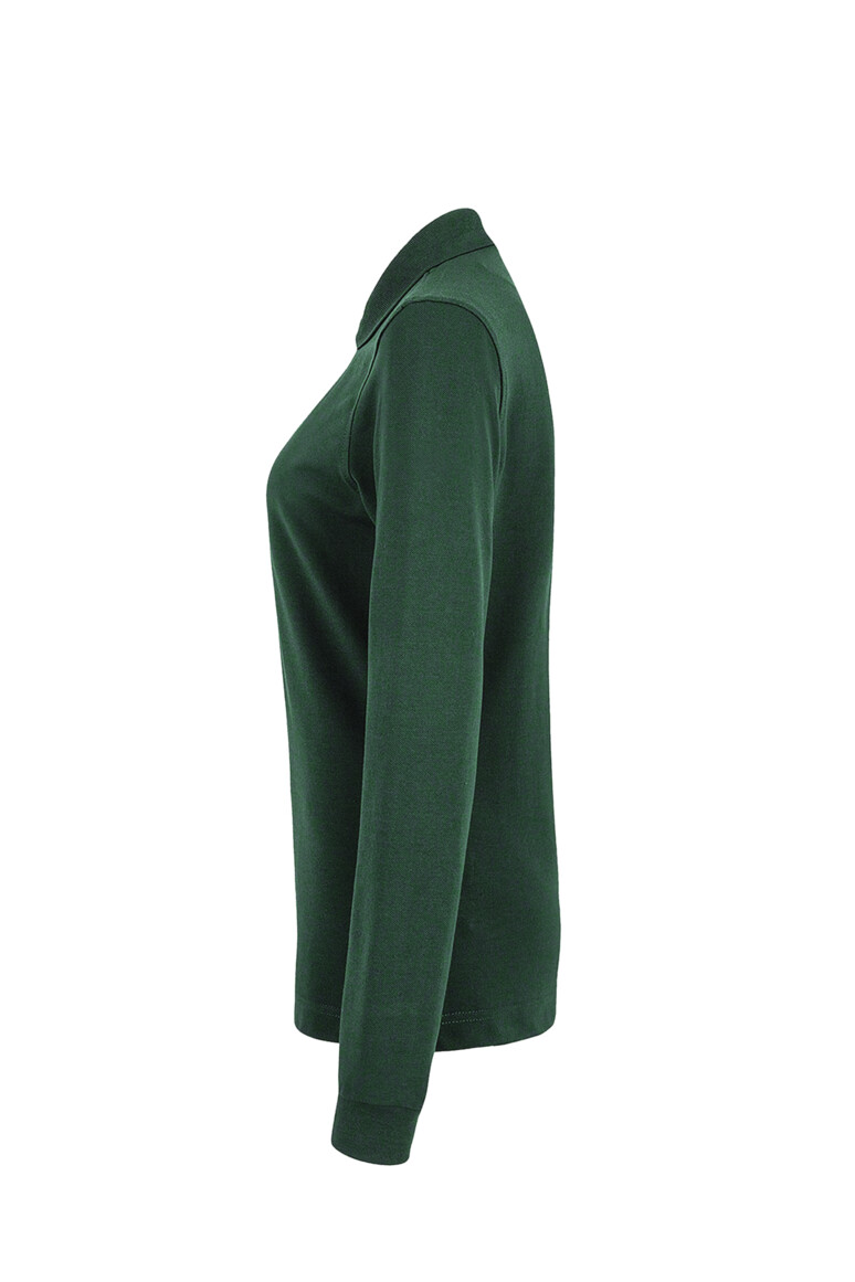Modell 6215 HAKRO Damen Longsleeve-Poloshirt Mikralinar®