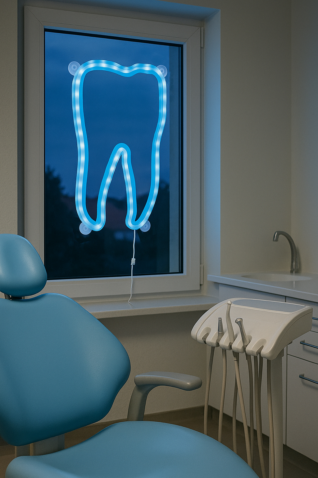 LED-Leuchtzahn window