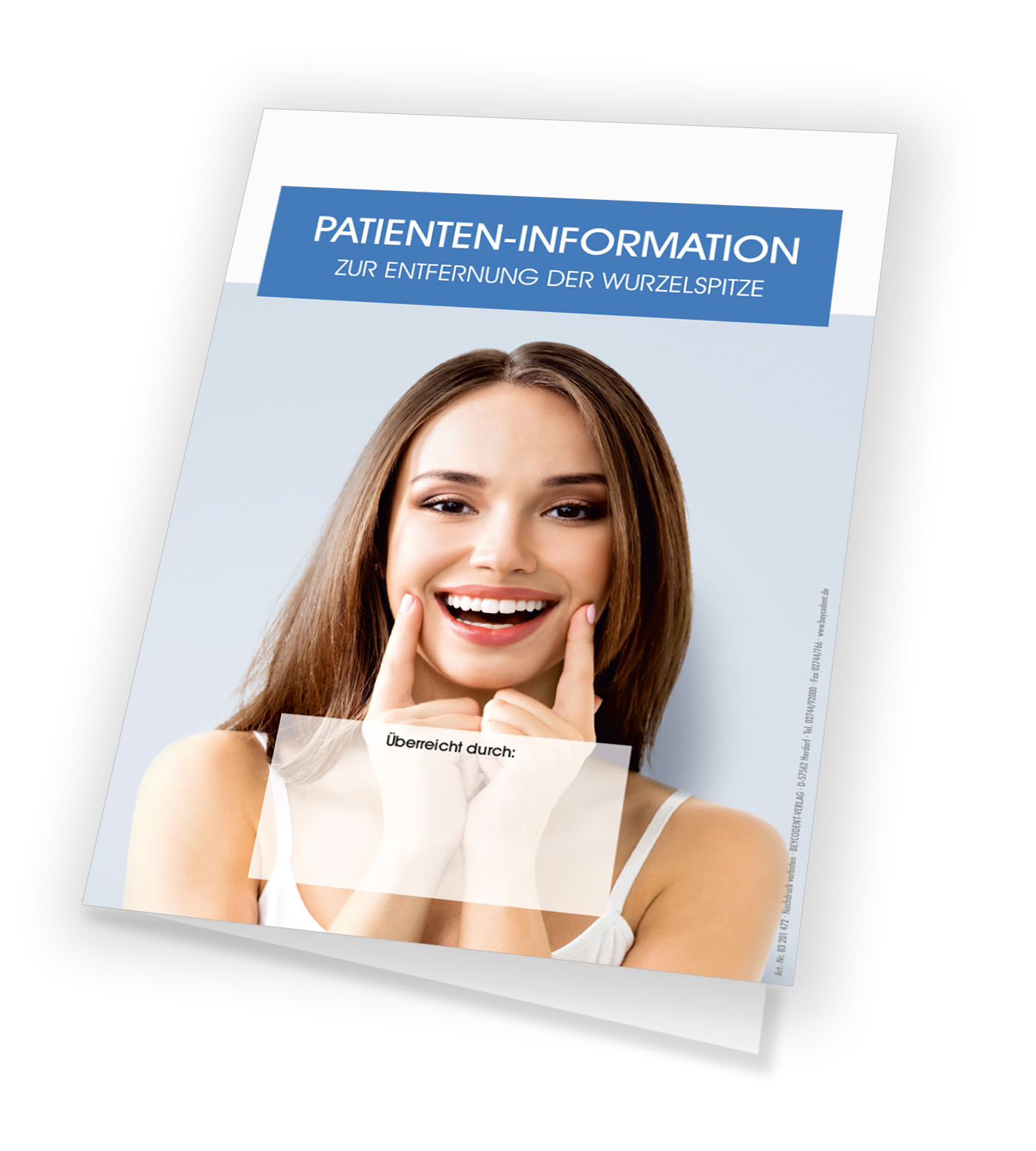 Patienten-Info Entfernung einer Wurzelspitze