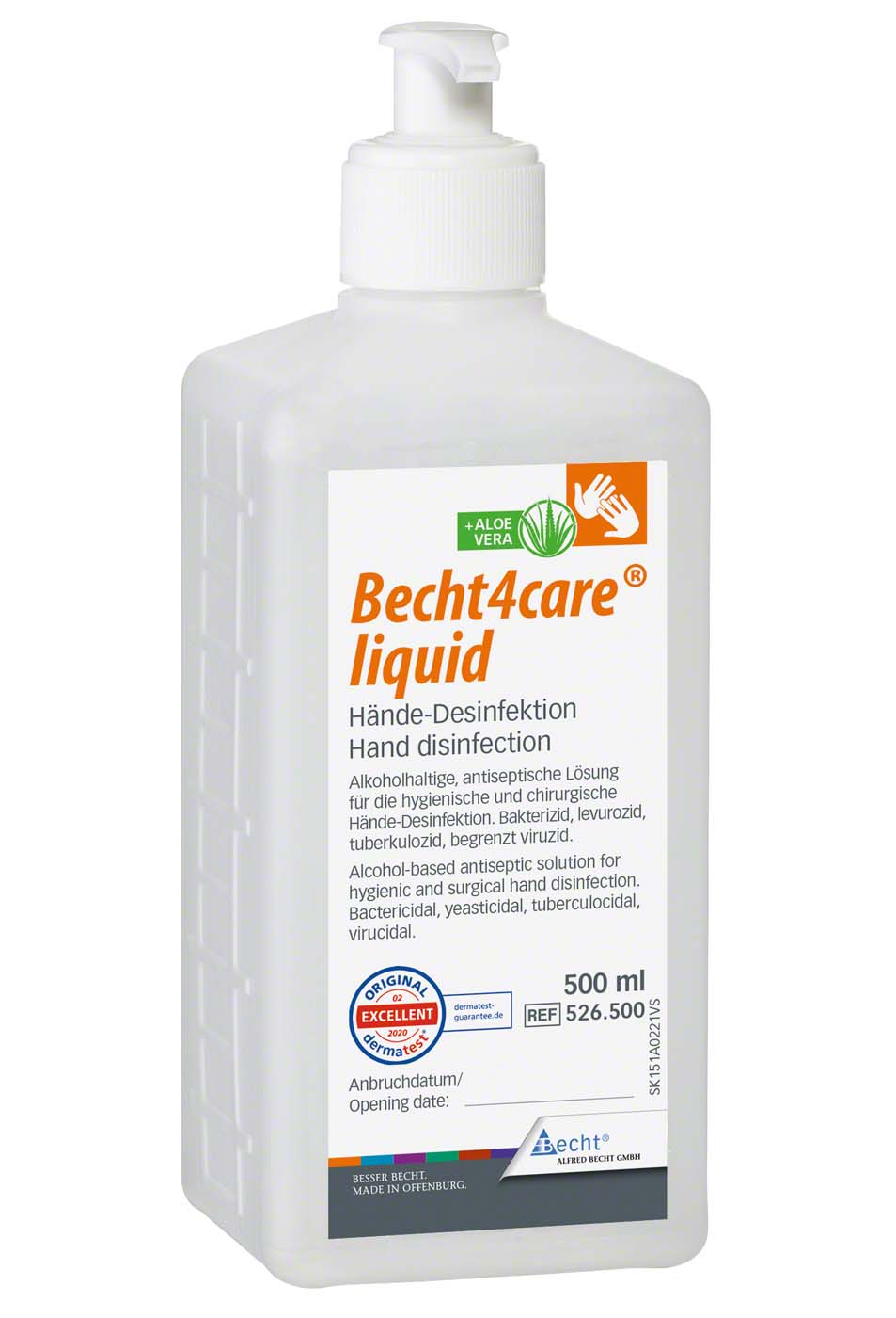 Becht Händedesinfektion, liquid