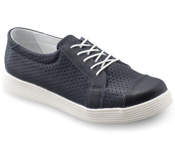 116 Med-Sneaker Damenhalbschuh navy