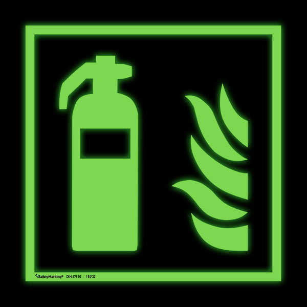 Etikett Brandschutz Feuerlöscher