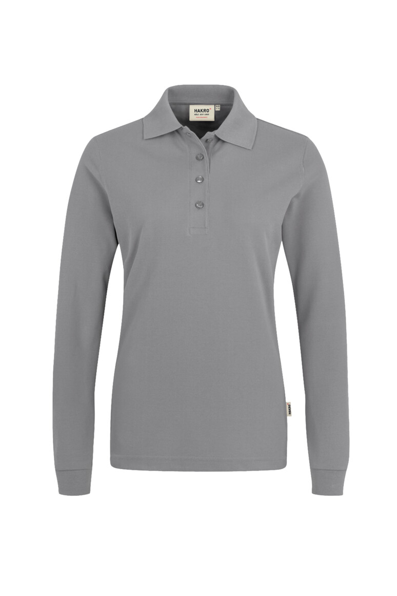 Modell 6215 HAKRO Damen Longsleeve-Poloshirt Mikralinar®